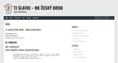 Desktop Screenshot of basket.cesbrod.cz