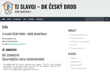 Tablet Screenshot of basket.cesbrod.cz